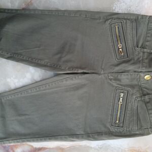 Loft Women's Khaki and Green Trousers